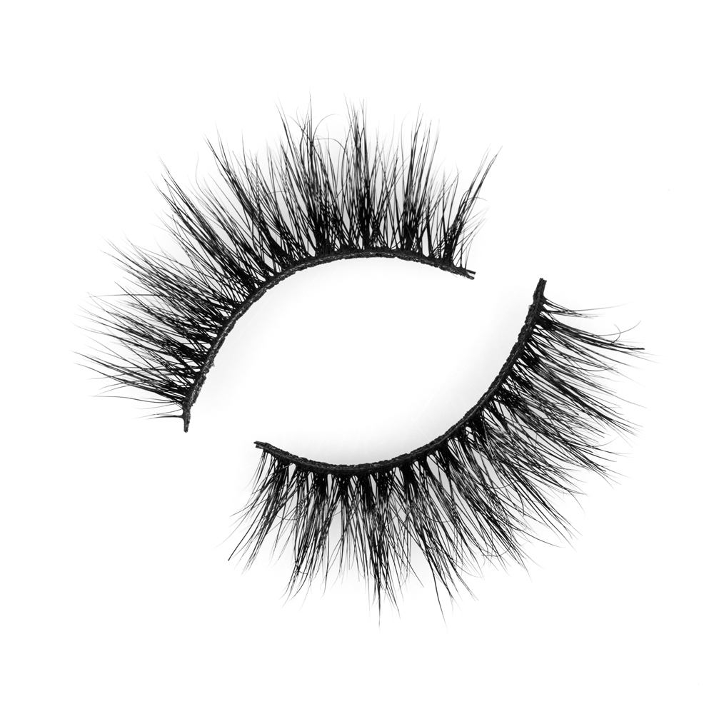 Inquiry for wholesale premium 3D mink lashes soft band 15mm natural look dramatic style cruelty free lashes with private label in UK XJ68
